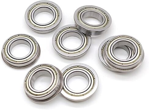 10PCS F6801ZZ 12x21x5 mm ABEC-7 Flange Ball Bearing Flange Bearing in Saudi Arabia