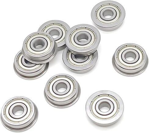 10Pcs F625ZZ Bearing 5x16x5 mm Steel Flange for 3D Printer Parts in Saudi Arabia