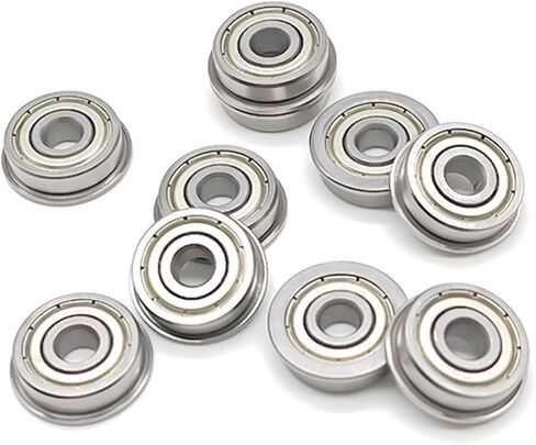 10Pcs F625ZZ Bearing 5x16x5 mm Steel Flange for 3D Printer Parts in Saudi Arabia