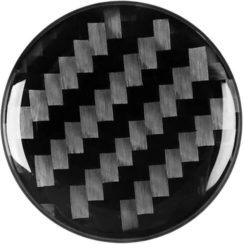 Center Console Multimedia Knob Panel Interior Cover Trim Sticker Compatible for Range Rover/Sport 2014 2017 Carbon Fiber(Black Carbon Fiber) in Saudi Arabia