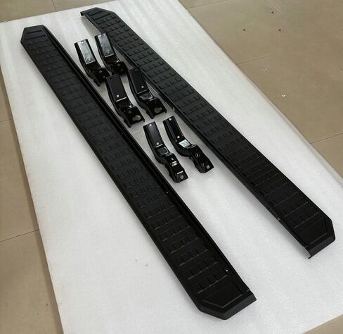 يناسب تويوتا 4 رانر N500 2025 2026 2 قطعة خطوات جانبية لوحات الجري قضبان Nerf in Kuwait