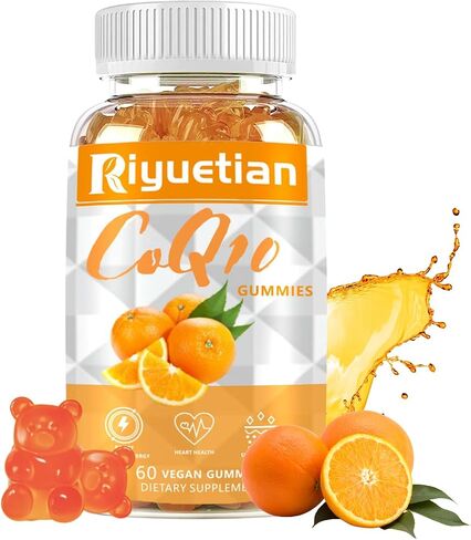علكة COQ10 - CoQ10 500 مجم + أوميغا 3 EPA/DHA + جليسينات المغنيسيوم + سترات الزنك، لدعم صحة القلب وإنتاج الطاقة والجهاز المناعي وامتصاص المعادن، 30 حصة in Kuwait