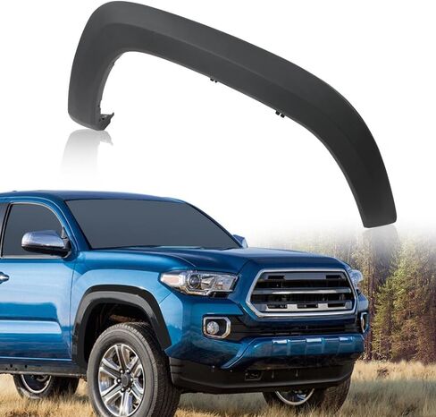 PIT66 Fender Flares Front Passenger Side Compatible with Toyota Tacoma 2016 2017 2018 2019 2020 2021,Fender Flares Moulding Trim Wheel Opening Molding Set 7587104060 TO1291109C in Saudi Arabia