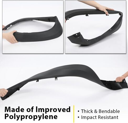 PIT66 Fender Flares Front Passenger Side Compatible with Toyota Tacoma 2016 2017 2018 2019 2020 2021,Fender Flares Moulding Trim Wheel Opening Molding Set 7587104060 TO1291109C in Saudi Arabia