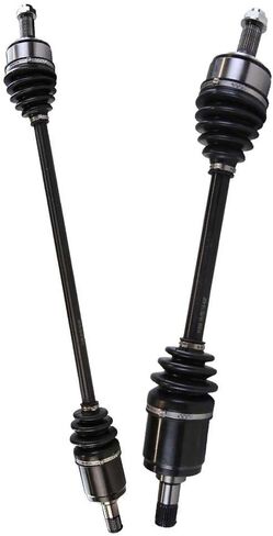 AutoShack Front CV Axle Shafts | Replacement for 2003-2007 Honda Accord | 2-PC in Saudi Arabia