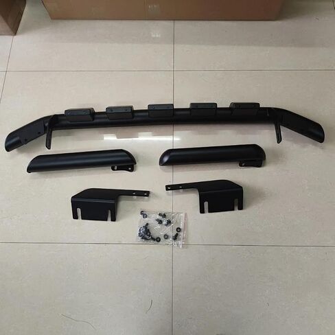 Fits For Ford Ranger T9 2023-2025 Front Bumper Rear Skid Plate Bumper Guard Bar Trim Cover Aluminum in Saudi Arabia