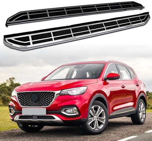 لوحة الجري تناسب MG HS 2020-2025 ألواح الجري ذات الخطوات الجانبية المصنوعة من الألومنيوم Nerf Bars (مركبة هجينة) in Saudi Arabia