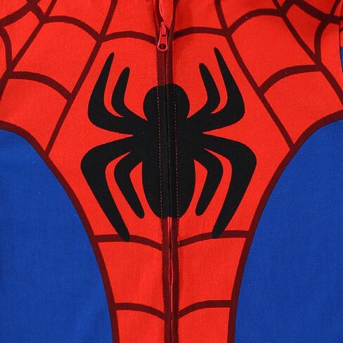 Marvel Spider-Man Boys Cosplay Hooded Coverall for Toddler in Saudi Arabia