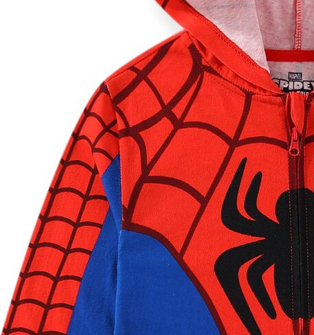 Marvel Spider-Man Boys Cosplay Hooded Coverall for Toddler in Saudi Arabia