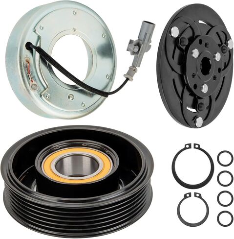 Torchbeam 58492 طقم قابض ضاغط تكييف الهواء للسيارات مناسب لـ Forester 2015-2018، XV Crosstrek 2013-2015، Impreza 2012-2014 2.0L، WRX 2015-2020، Forester 2014 2.5L، Impreza 2015-2016 in Saudi Arabia