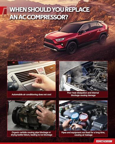 Torchbeam 58492 طقم قابض ضاغط تكييف الهواء للسيارات مناسب لـ Forester 2015-2018، XV Crosstrek 2013-2015، Impreza 2012-2014 2.0L، WRX 2015-2020، Forester 2014 2.5L، Impreza 2015-2016 in Saudi Arabia