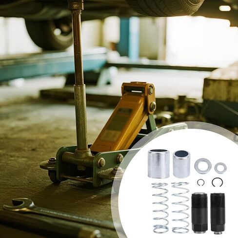 Floor Jack Replacement Parts, Jack Replacement Piston Pump Plunger Kit Carbon Steel Bigger & Smaller Pump Body Spring Repair Kit with Washers & Retaining Ring for 3/4 Ton Hydraulic Systems in Saudi Arabia