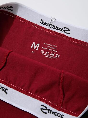 4 Pack Boy Shorts Underwear for Women High Waisted Cotton Panties Stretch Briefs S-XL in Saudi Arabia