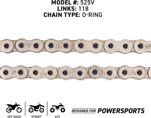NICHE Drive Sprocket Chain Combo for BMW S1000R Front 17 Rear 45 Tooth 525 X-Ring 118 Links 2011-2021 in Saudi Arabia