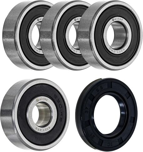 المتخصصة عجلة تحمل مجموعة سدادات مانعة للتسرب لهوندا XR70R CRF70F CR80 XR80R CRF80F CRF100F XR100R 6201-2RDQE6 6301-2RS in Saudi Arabia
