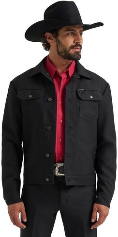 Wrangler Men's Wrancher Black Jacket in Saudi Arabia