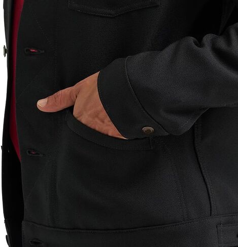 Wrangler Men's Wrancher Black Jacket in Saudi Arabia