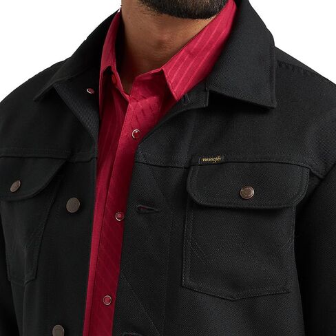 Wrangler Men's Wrancher Black Jacket in Saudi Arabia