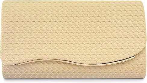 UBORSE Evening Clutch Purses for Women Woven Formal Evening Bag Vegan Leather Crossbody Shoulder Handbag Envelope Bag in Saudi Arabia
