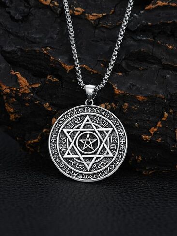 Allah Necklace for Men Women 925 Sterling Silver Allah Pendant Muslim Islamic Arabic Necklace Gift for Fathers Mothers Day in Kuwait