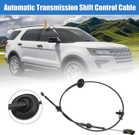 كابل ناقل الحركة الأوتوماتيكي من Uxcell مناسب لسيارات Ford Explorer 2002-2005 No.1L2Z7E395AC in Kuwait