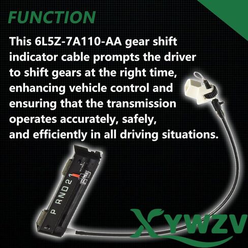 Indicator Assembly Compatible with Ford Ranger 2004-2011,Gear Shift Indicator Cable Replace 6L5Z-7A110-AA 6L5Z7A110AA in Saudi Arabia