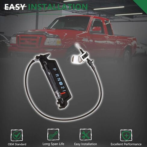 Indicator Assembly Compatible with Ford Ranger 2004-2011,Gear Shift Indicator Cable Replace 6L5Z-7A110-AA 6L5Z7A110AA in Saudi Arabia