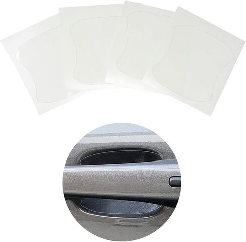 YelloPro Custom Fit Door Handle Cup 3M Scotchgard Anti Scratch Clear Bra Paint Protector Film Cover Self Healing PPF Guard Kit for 2017 2018 2019 2020 2021 2022 2023 2024 Dodge Durango SUV in Saudi Arabia