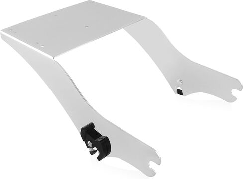 رف أمتعة قابل للفصل مناسب لدراجة Harley Touring Road King Road Glide Street Glide Electra Glide 1997-2008 (كروم) in Kuwait