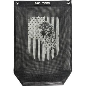 SAK-IT MERICA Scrap SAK. Off Road, Boat, & Beach Trash Bag. Fits SxS, ATV, Rock Crawler, Mud Truck, Golf Cart, Boat, UTV. Universal Fit for Polaris, Kawasaki, Honda, Jeep. in Saudi Arabia