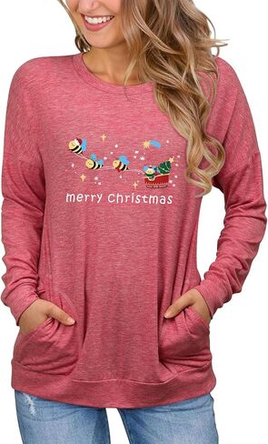 Dresswel Be Kind Sweatshirts for Women Long Sleeve Graphic Shirts Crewneck Pullover Tops Casual Loose Fall Outfits Clothes in Kuwait