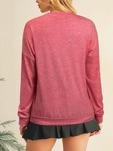 Dresswel Be Kind Sweatshirts for Women Long Sleeve Graphic Shirts Crewneck Pullover Tops Casual Loose Fall Outfits Clothes in Kuwait