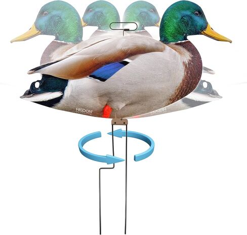 Higdon Outdoors Flats Mallard Standard Silhouette Waterfowl Decoy, 12-Pack in Saudi Arabia