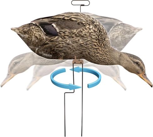 Higdon Outdoors Flats Mallard Standard Silhouette Waterfowl Decoy, 12-Pack in Saudi Arabia