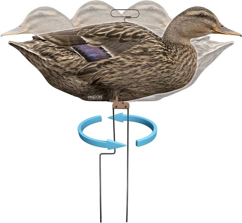 Higdon Outdoors Flats Mallard Standard Silhouette Waterfowl Decoy, 12-Pack in Saudi Arabia