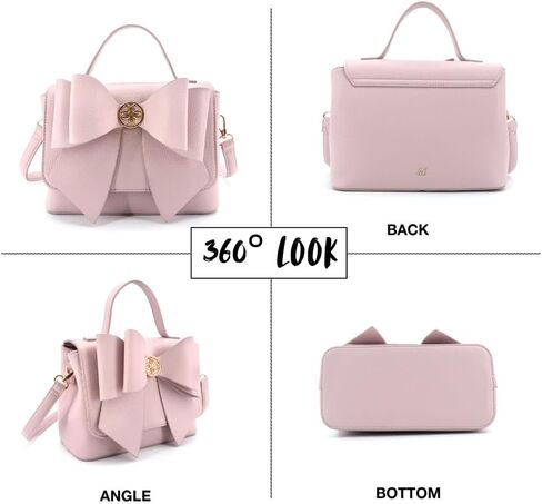 Like Dreams Bow Purses for Women | Vegan Leather Cute Bow Purse | Elegant Crossbody Handbags for Women in Kuwait