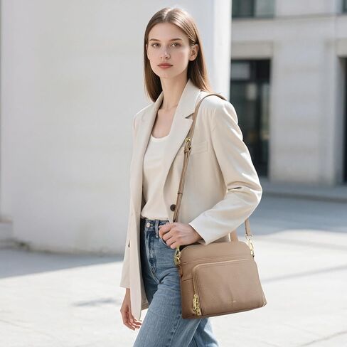 Kattee Small Crossbody Shoulder Bag for Women, Women's Genuine Leather Crossbody Purse with RFID Wallet in Saudi Arabia