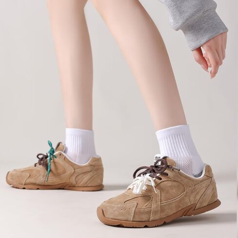 Ankle Socks Womens Athletic Cushioned Socks Thick Cotton Running Sock Low Cut Hiking Sock 6 Pairs in Saudi Arabia