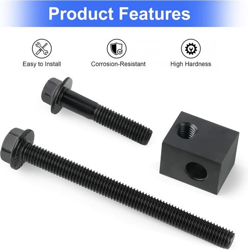 Alternator Pump Pulley Adjuster Kit, Generator Mount Bracket Bolt Nut Compatible with Hyundai Elantra 2001-2006, Accent 2000-2007, Kia Rio 2006-2007 Replace 37463-33000 37462-22000 37471-24000 in Saudi Arabia
