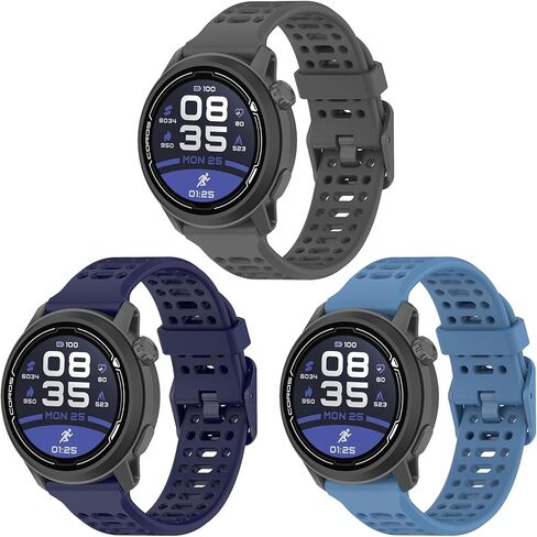 20mm Silikon Strap For COROS PACE 2/APEX 2/APEX 42mm For Women and Men in Kuwait