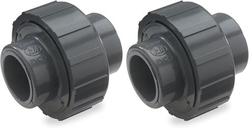 NDS U-0750-S تركيب الأنابيب البلاستيكية، 3/4 بوصة، جدول 80، حلقة دائرية EPDM، رمادي in Kuwait