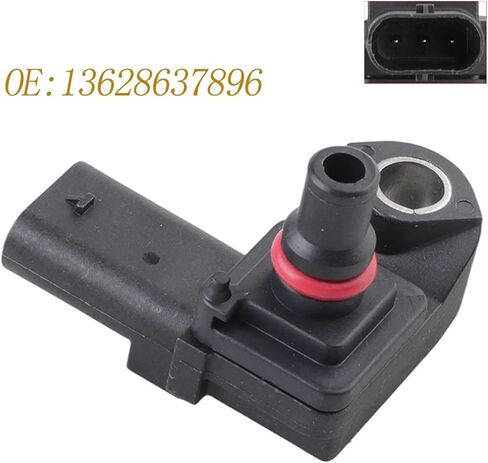 13628637896 MAP Manifold Turbo Boost Pressure Sensor Car 89420WA0 Compatible for BMW F30 F10 F01 F15 328d 535d X5 in Saudi Arabia