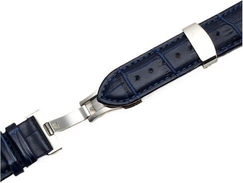 حزام ساعة CongYi من الجلد الطبيعي متوافق مع MK Michael Kors Mike Coles Mk2277 2425 سوار ساعة مقاوم للماء ومقاوم للعرق 20 ملم in Kuwait