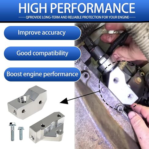 551216-KN30 Knock Sensor and Hardnesses Relocation Bracket Kit for 1997-2007 GM Gen 3 LS V8 Engines (LS1 L33 LM7 LM4 LQ4 LS6 LR4 L59 LQ9) in Saudi Arabia