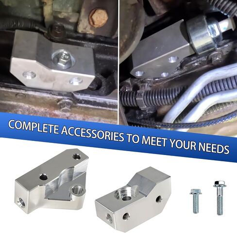 551216-KN30 Knock Sensor and Hardnesses Relocation Bracket Kit for 1997-2007 GM Gen 3 LS V8 Engines (LS1 L33 LM7 LM4 LQ4 LS6 LR4 L59 LQ9) in Saudi Arabia