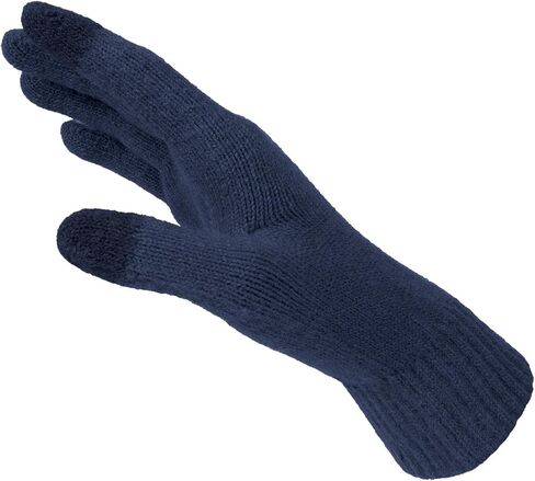 Timberland Men’s Rib Knit Gloves - Suede Clip, Soft Stretch Winter Handwear, Warm Lining, Touchscreen Ready Fingertips in Saudi Arabia