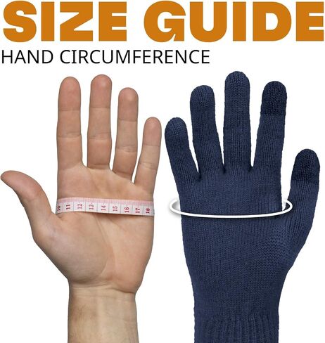 Timberland Men’s Rib Knit Gloves - Suede Clip, Soft Stretch Winter Handwear, Warm Lining, Touchscreen Ready Fingertips in Saudi Arabia