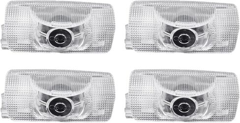 مصباح ديكور ضوء عتبة الباب مناسب لـ Gx550 & 550h مصباح إسقاط LED مشرق ضوء الباب تعديل داخلي ملحقات gx 550 (4 قطع) in Kuwait