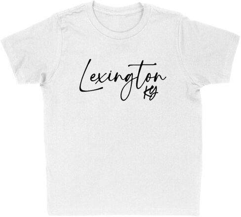 تي شيرت للأطفال من Script Lexington Kentucky للشباب in Saudi Arabia