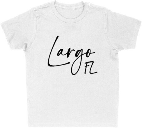 تي شيرت للأطفال من Script Largo Florida للأطفال in Saudi Arabia